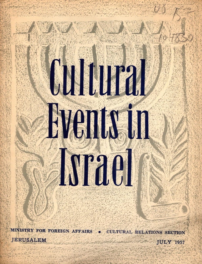 Item #104830 Cultural Events in Israel.