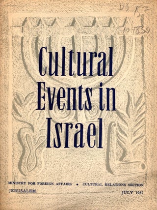 Item #104830 Cultural Events in Israel