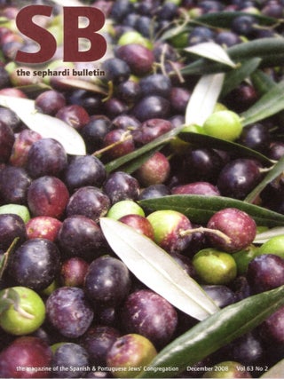 SB: the Sephardi Bulletin. December 2008, Volume 63, Number 2. Jonathan Sacerdoti.