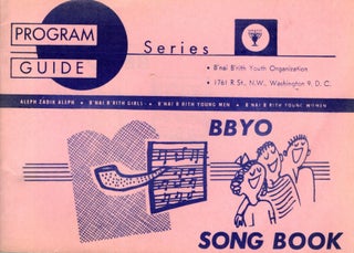Item #105175 BBYO Song Book