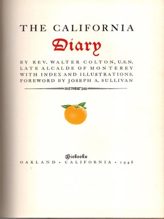 The California Diary.