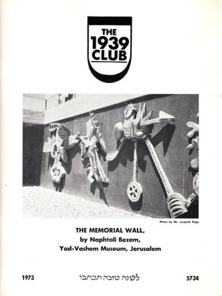 Item #106190 The 1939 Club. 1973-5734