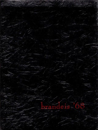 Item #107155 brandeis '68: an undergraduate publication of brandeis university waltham,...