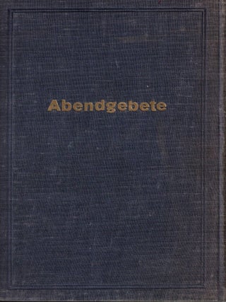 Item #107718 Abendgebete für Sabbat und Festtage. Gebetbuch der Herman Falkenberg-Synagoge...