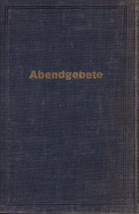 Item #107718 Abendgebete für Sabbat und Festtage. Gebetbuch der Herman Falkenberg-Synagoge...