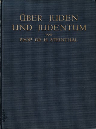 &Uuml;ber Juden und Judentum