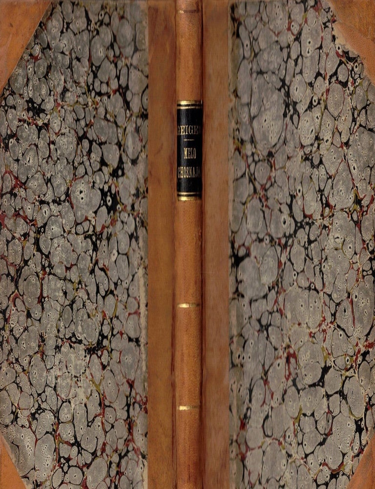 Item #108510 Melo hofnayim: likutim shonim mi-kitve hakhme kadmone amenu .../ Melo Chofnajim, deutscher Theil : Biographie Josef Salomo del Medigo's; dessen Brief an Serach ben Nathan, entha&uml;lt einen kurzen Leitfaden der hebra&uml;isch-ju&uml;dischen Litteraturgeschichte, nach demher zum ersten Male herausgegeben Originale &uuml;brstetztund durch Anmerkungen erweitert,nebst einzelnen Anmerungen zu andern hebr&auml;ischen hier zum ersthe Male gebrucsten Schriften, herausgegeben von W. Wilzig. Abraham Geiger.