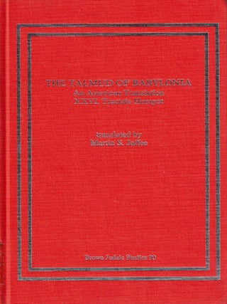 The Talmud of Babylonia: An American Translation XXVI: Tractate Horayot