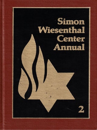 Item #11349 Simon Wiesenthal Center Annual Volumes 2. Henry Friedlander, Sybil Milton