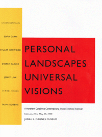 Item #32931 Personal Landscapes, Universal Visions: A Northern California Contemporary Jewish...