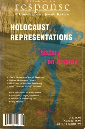 Item #49819 Response: A Contemporary Jewish Review. Number 68: 30th Anniversary Issue, Fall '97/...