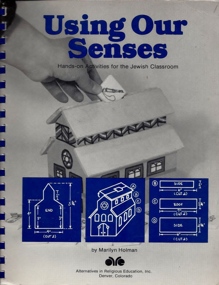 Item #56333 Using Our Senses: Hands-on Activities for the Jewish Classroom. Marilyn Holman.