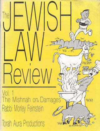 Item #58867 The Jewish Law Review. Vol. 1. The Mishnah on Damages. Morley Feinstein
