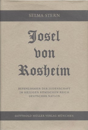 Item #70094 Josel von Rosheim: befelshaber der Judenschaft im Heiligen Romischen Reich Deutscher...