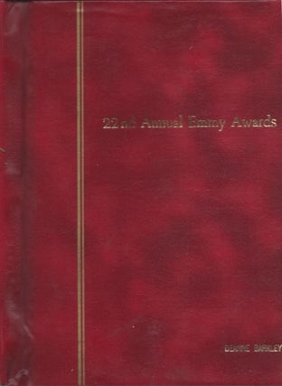 Item #75863 22nd Annual Emmy Awards [1970]. Second Draft: June 2, 1970. Charles E. Andrews, Sid...