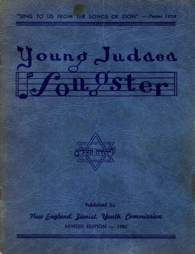 Item #81930 Young Judaea Songster: A Salute to the State of Israel.
