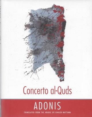 Item #86708 Concerto Al-Quds. Adonis