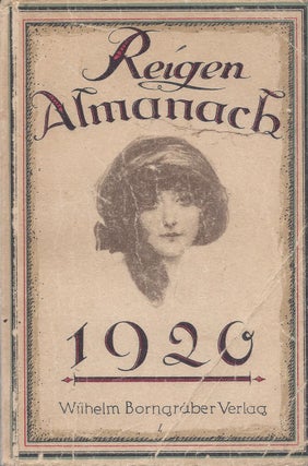 Item #86970 Reigen Alamanch 1920. Elisabeth Braunhoff, preface by