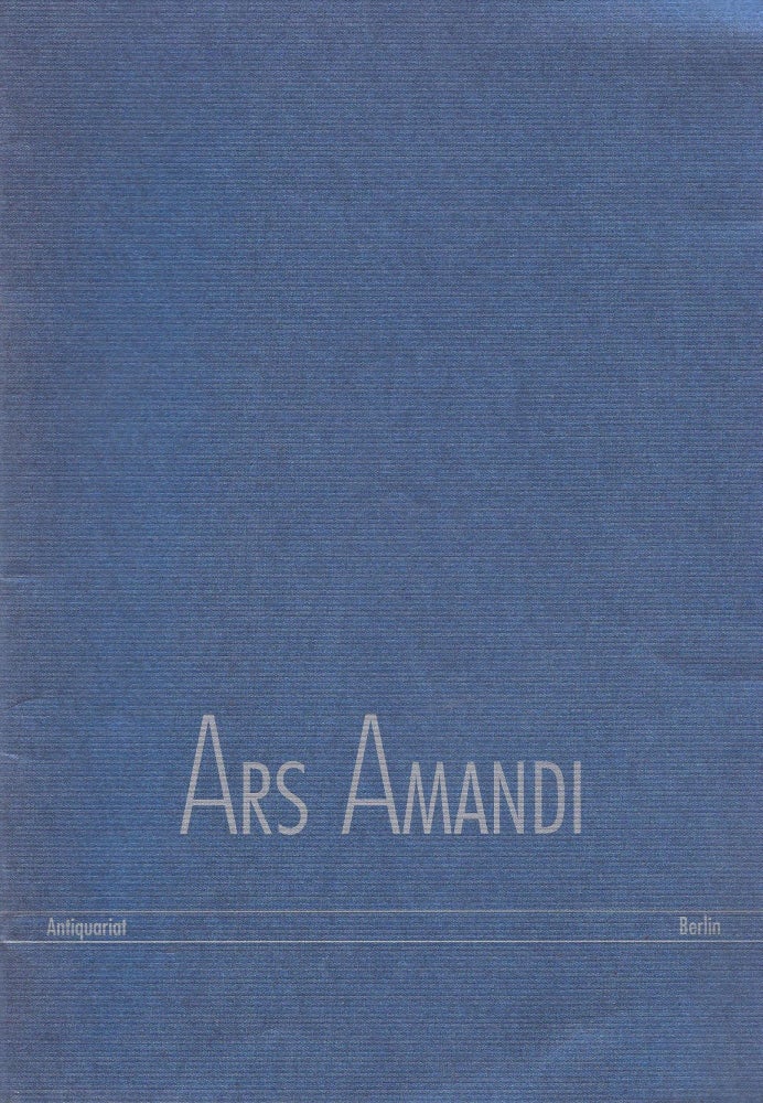 Item #87024 Antiquariat Ars Amandi Katalog 32.
