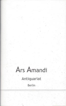 Item #87712 Antiquariat Ars Amandi Katalog 45
